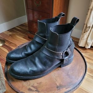 Frye harness boots
